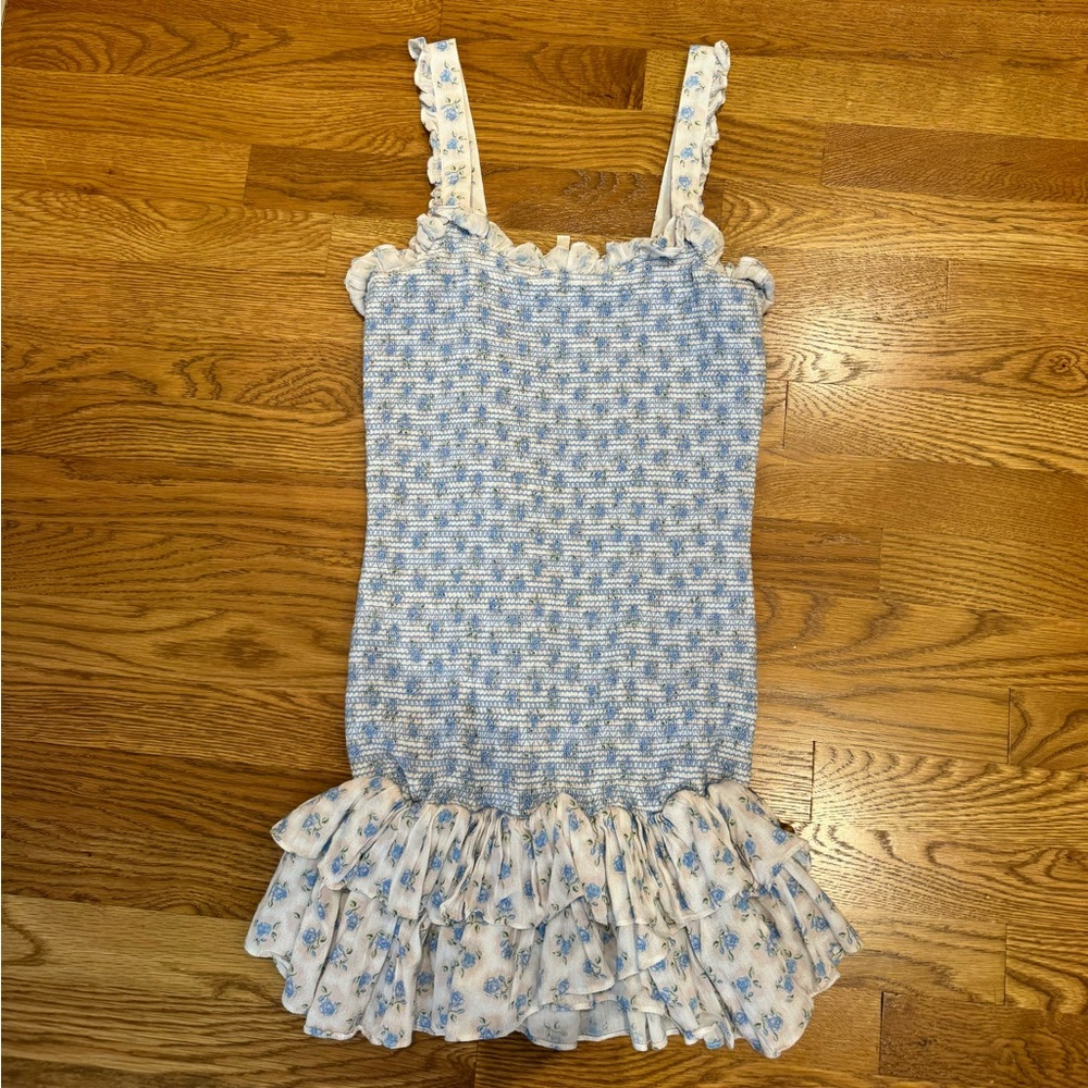 Loveshackfancy powder blue Breyer dress